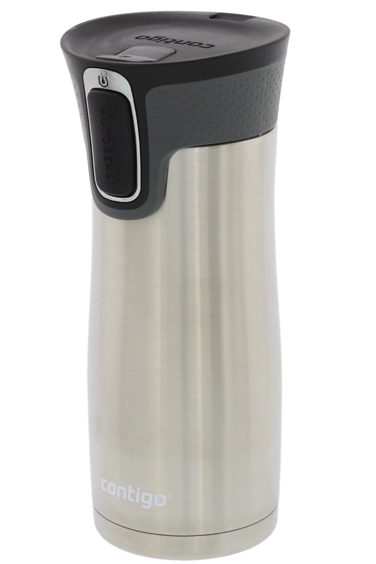 Contigo AUTOSEAL West Loop 2.0 Travel Mug, 16 oz., Stainless Steel with Black Button