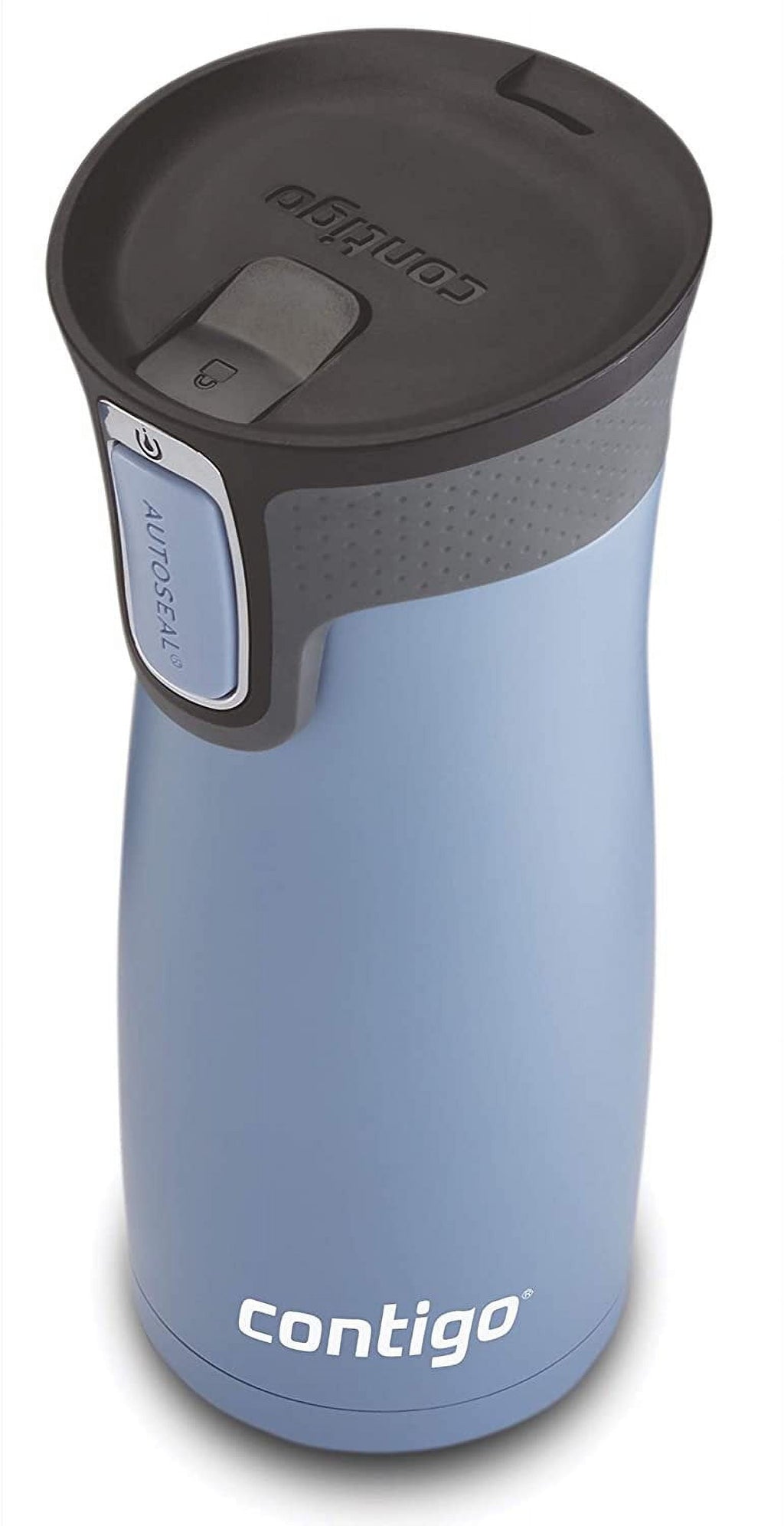 Contigo AUTOSEAL West Loop 2.0 Travel Mug, 16 oz., Stainless Steel with Black Button