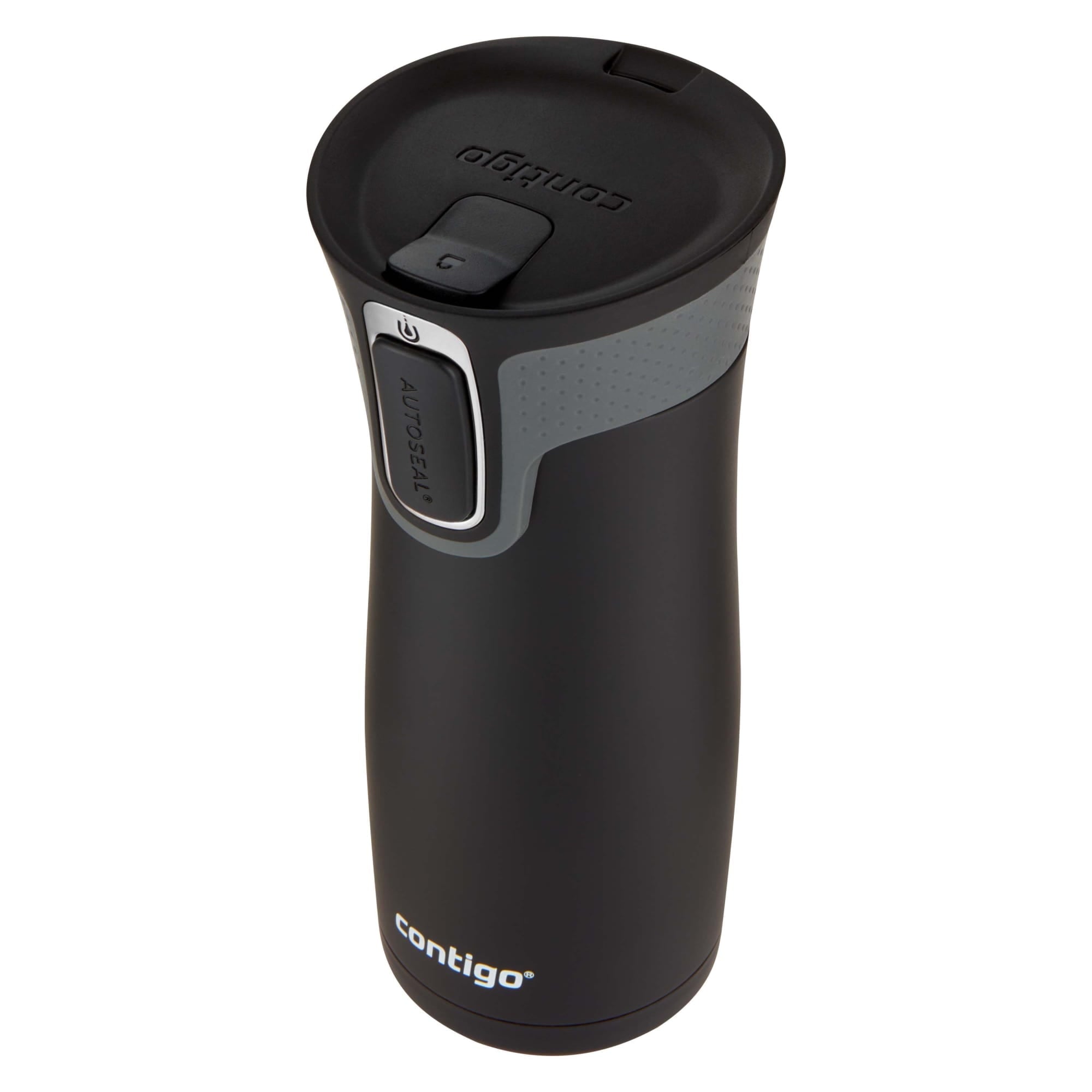 Contigo AUTOSEAL West Loop 2.0 Travel Mug, 16 oz., Stainless Steel with Black Button