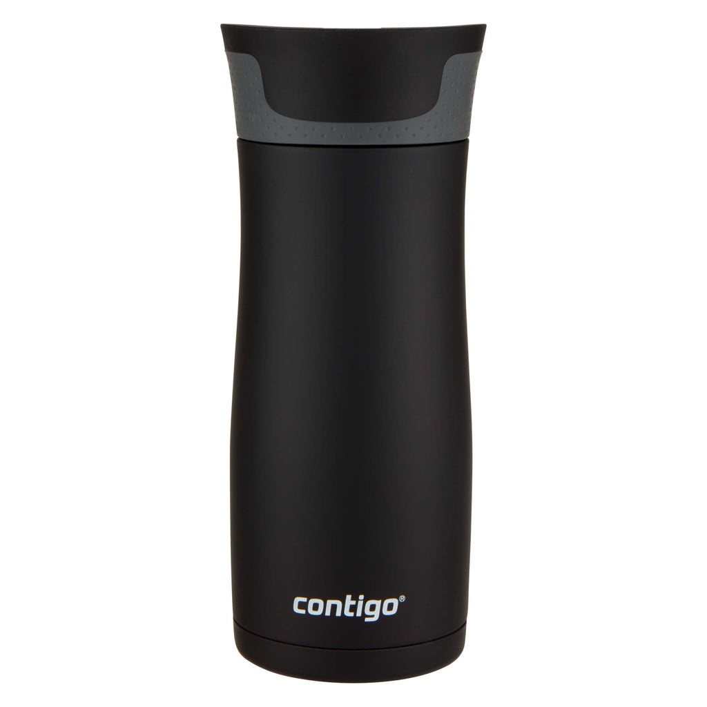 Contigo AUTOSEAL West Loop 2.0 Travel Mug, 16 oz., Stainless Steel with Black Button
