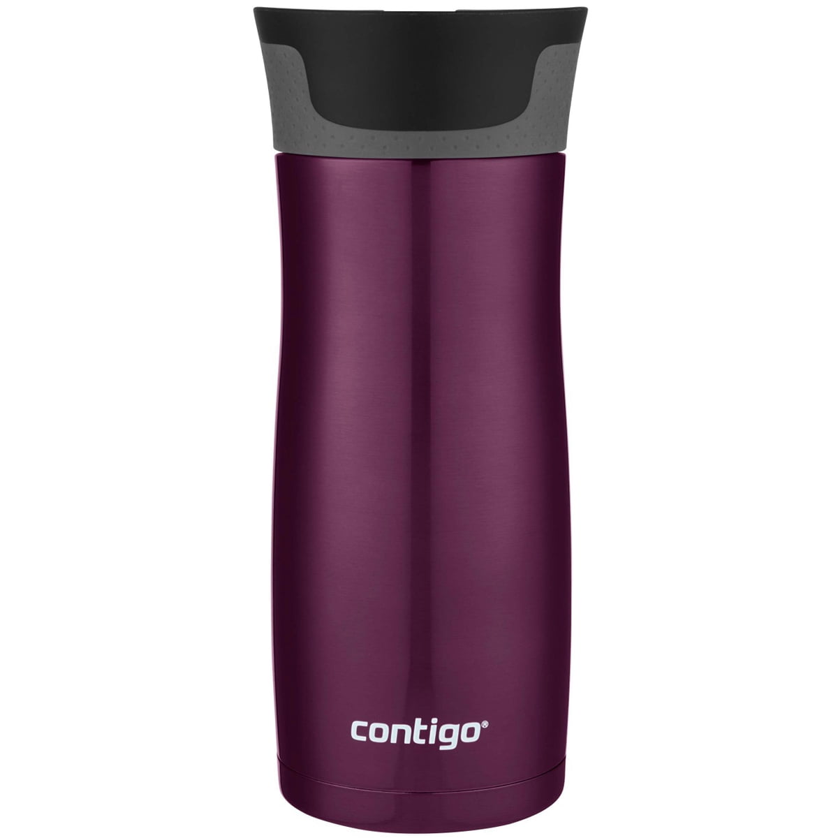 Contigo AUTOSEAL West Loop 2.0 Travel Mug, 16 oz., Stainless Steel with Black Button