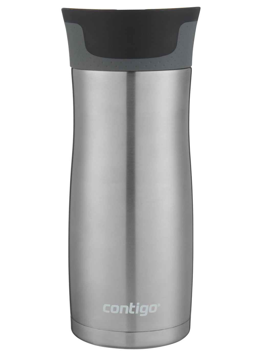 Contigo AUTOSEAL West Loop 2.0 Travel Mug, 16 oz., Stainless Steel with Black Button