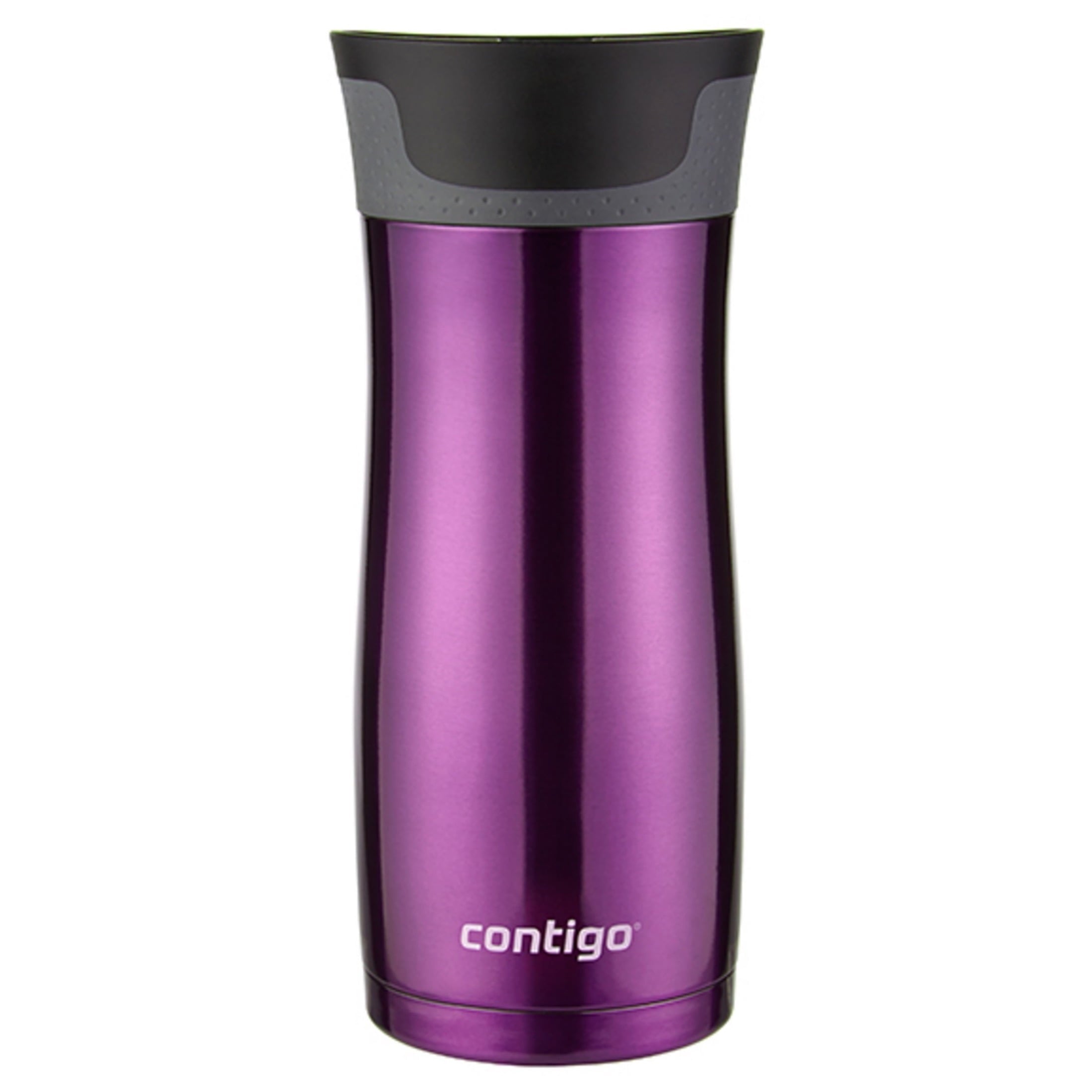 Contigo AUTOSEAL West Loop 2.0 Travel Mug, 16 oz., Stainless Steel with Black Button