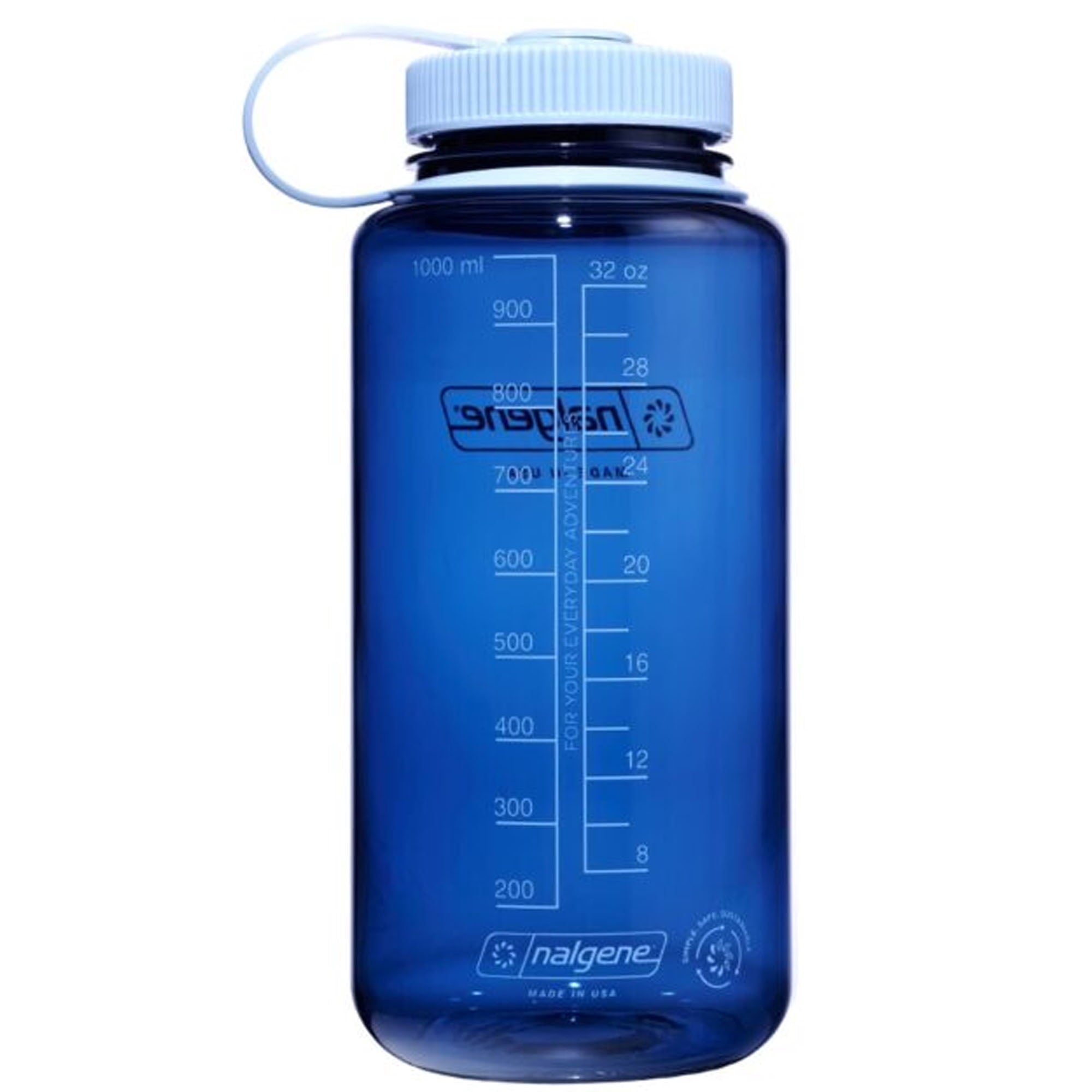 Nalgene Sustain 32 oz. Wide Mouth Water Bottle - Indigo