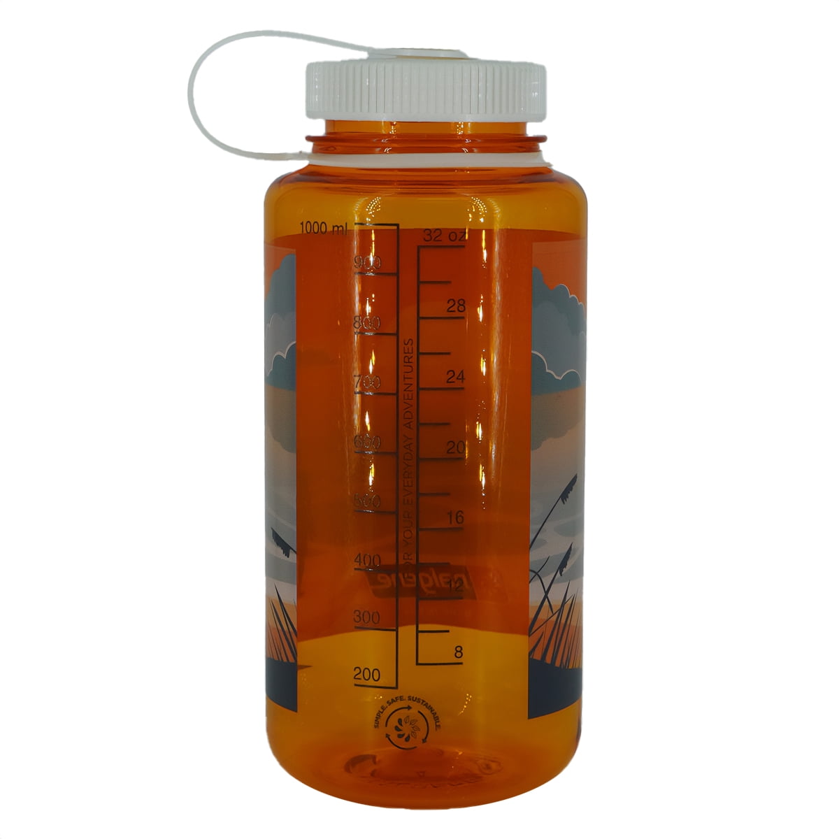 Nalgene Sustain 32 oz. Wide Mouth Water Bottle - Indigo