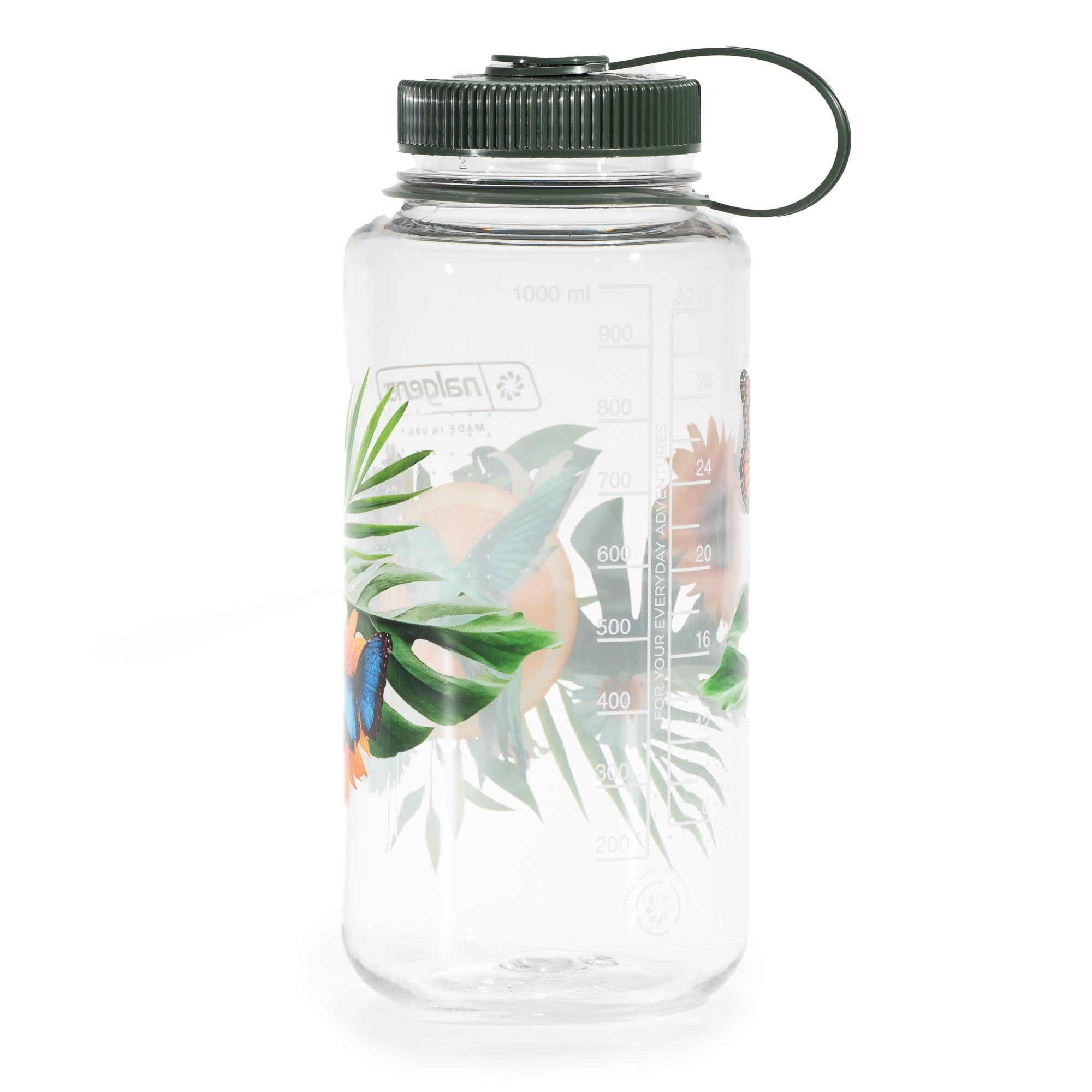 Nalgene Sustain 32 oz. Wide Mouth Water Bottle - Indigo