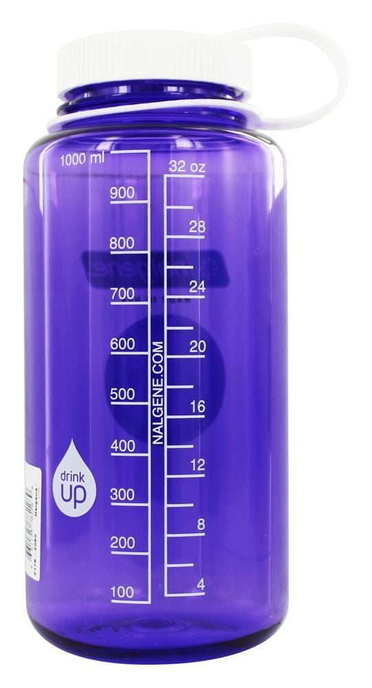 Nalgene Sustain 32 oz. Wide Mouth Water Bottle - Indigo