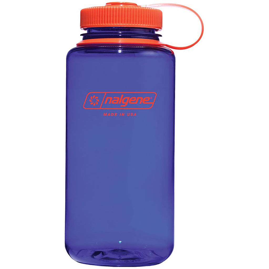 Nalgene Sustain 32 oz. Wide Mouth Water Bottle - Indigo
