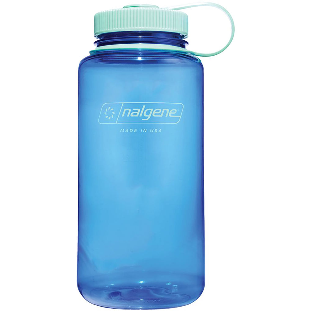 Nalgene Sustain 32 oz. Wide Mouth Water Bottle - Indigo