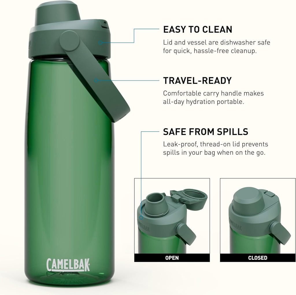 Camelbak Thrive Chug 25oz Water Bottle, Forest Green