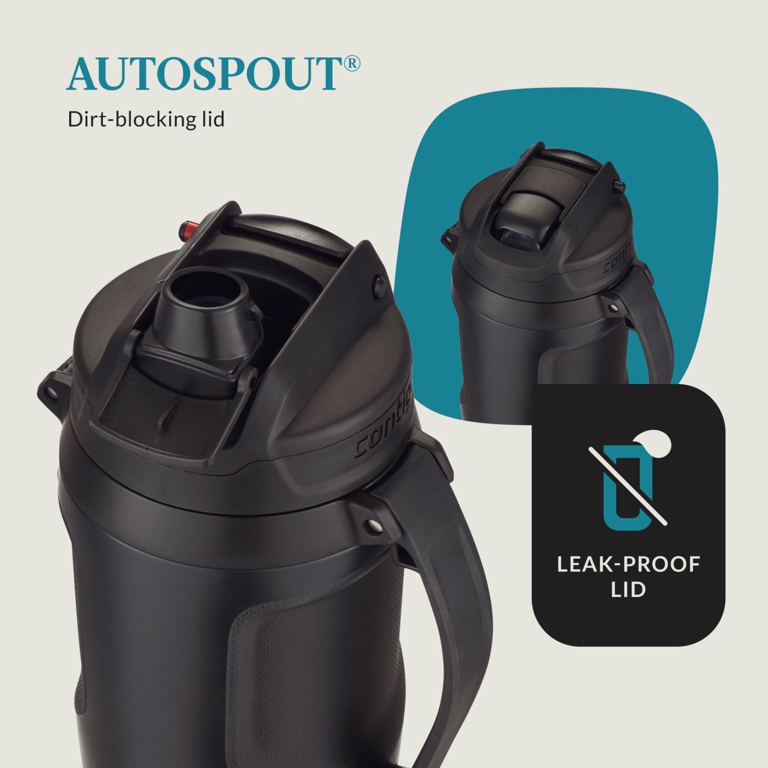 Contigo Fit Jug with AUTOSPOUT Lid, 64oz