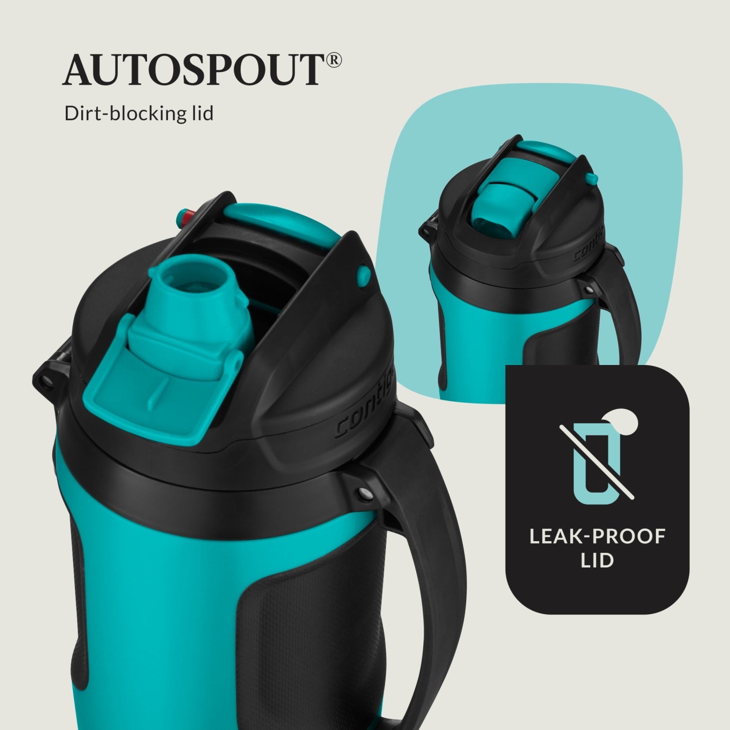 Contigo Fit Jug with AUTOSPOUT Lid, 64oz