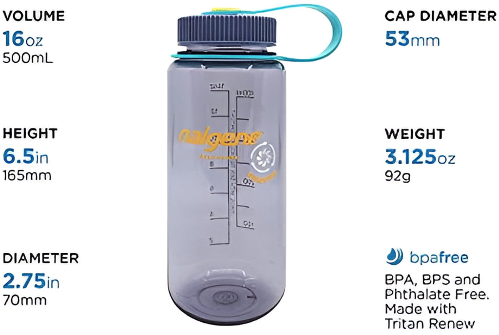 Nalgene 16oz Wide Mouth Sustain Bottle