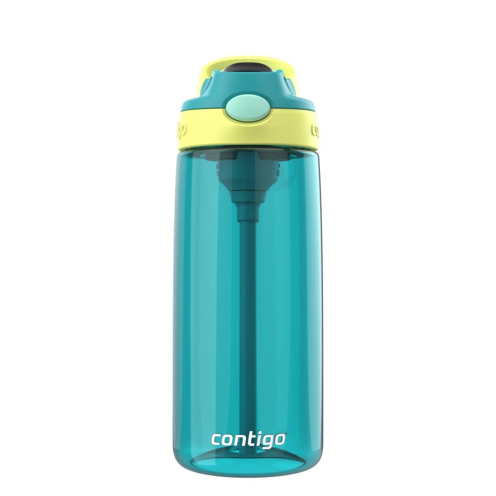 Contigo Kid's 20 oz. AutoSpout Straw Water Bottle - Juniper/Limelight