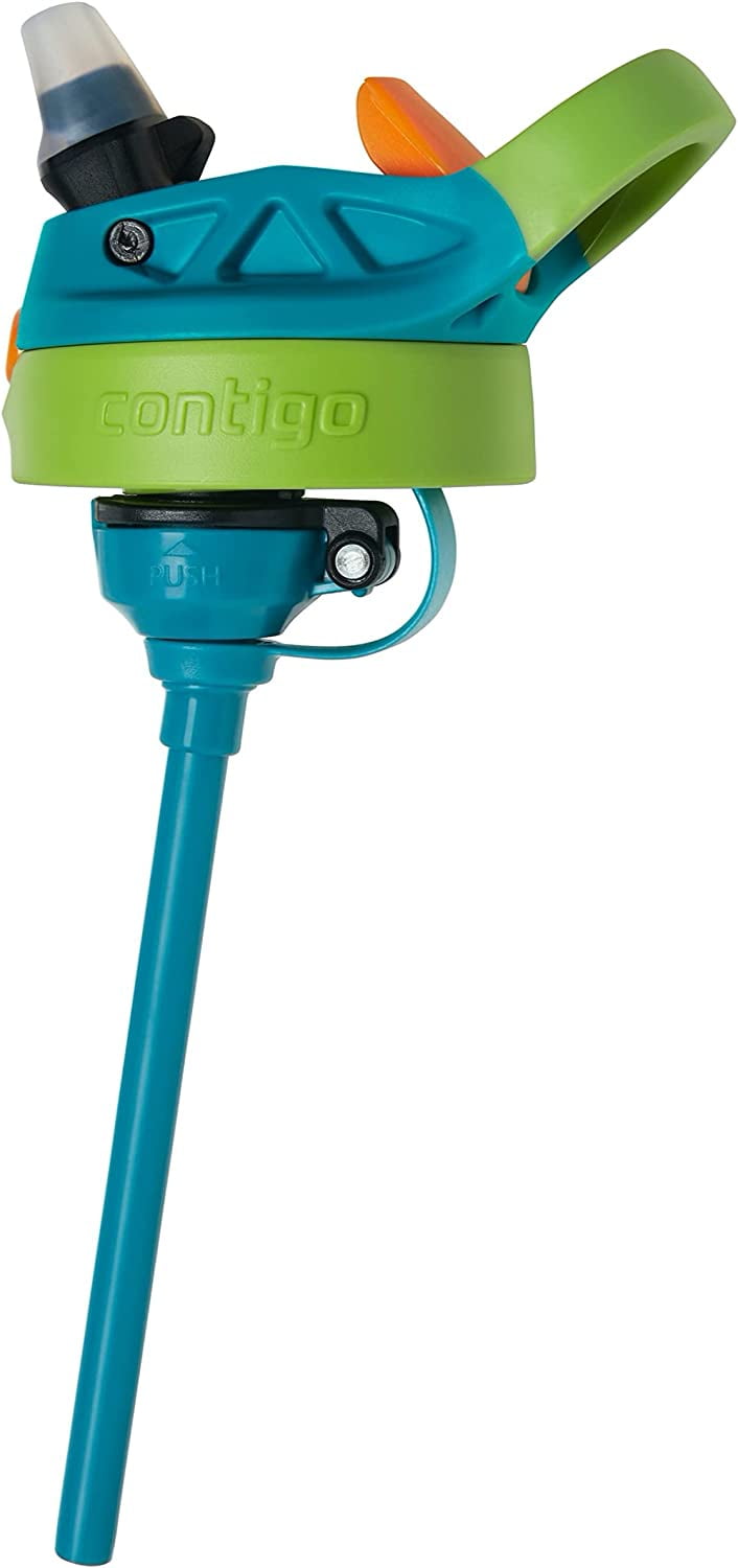 Contigo Kid's 20 oz. AutoSpout Straw Water Bottle - Juniper/Limelight