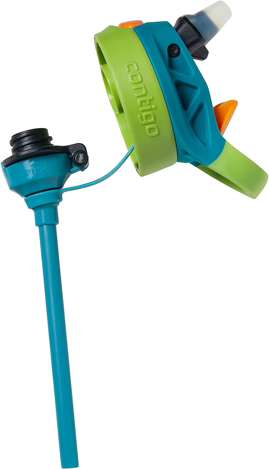 Contigo Kid's 20 oz. AutoSpout Straw Water Bottle - Juniper/Limelight