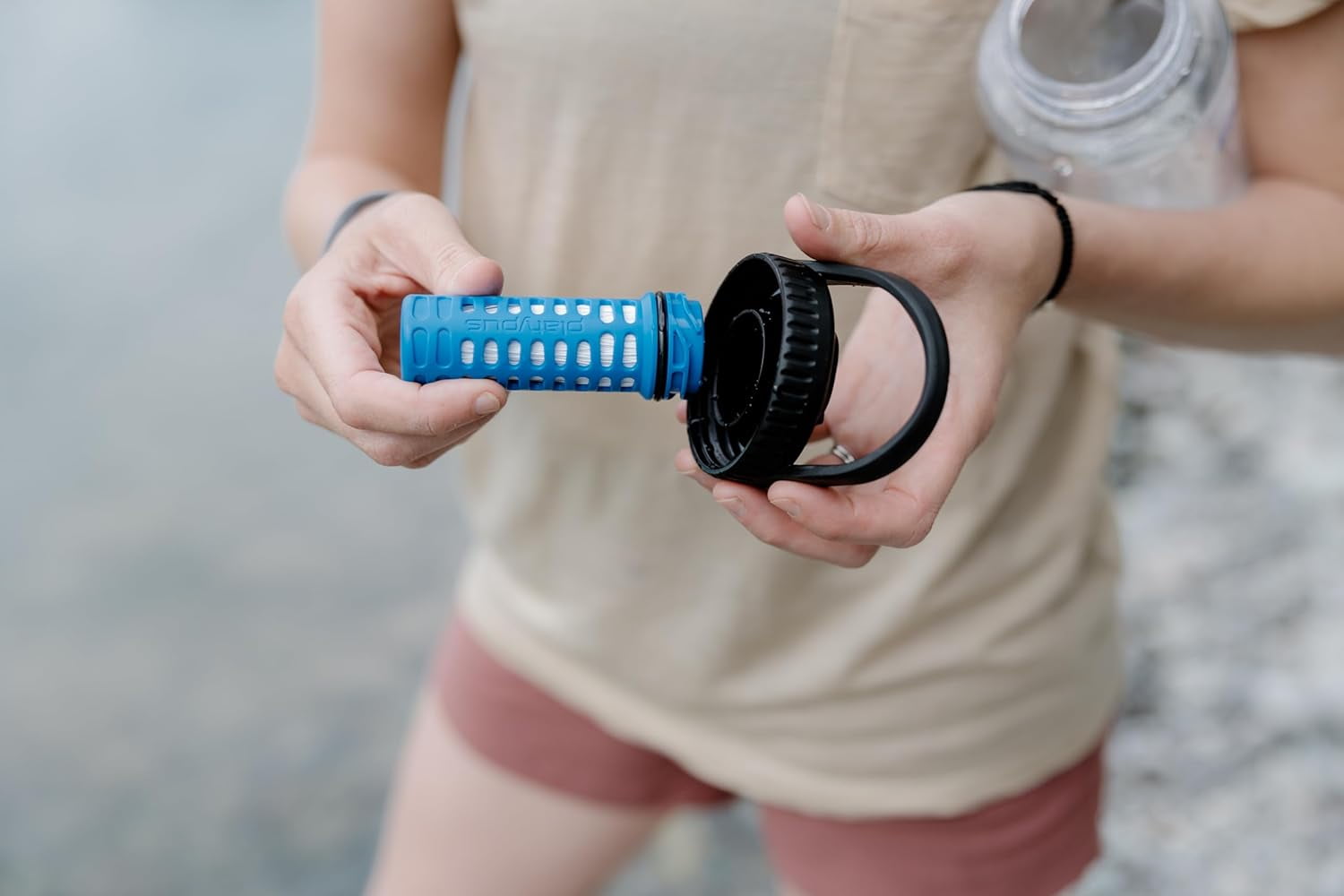 Day Water Bottle Filter for Wide Mouth , Nalgene, and Water Bottles