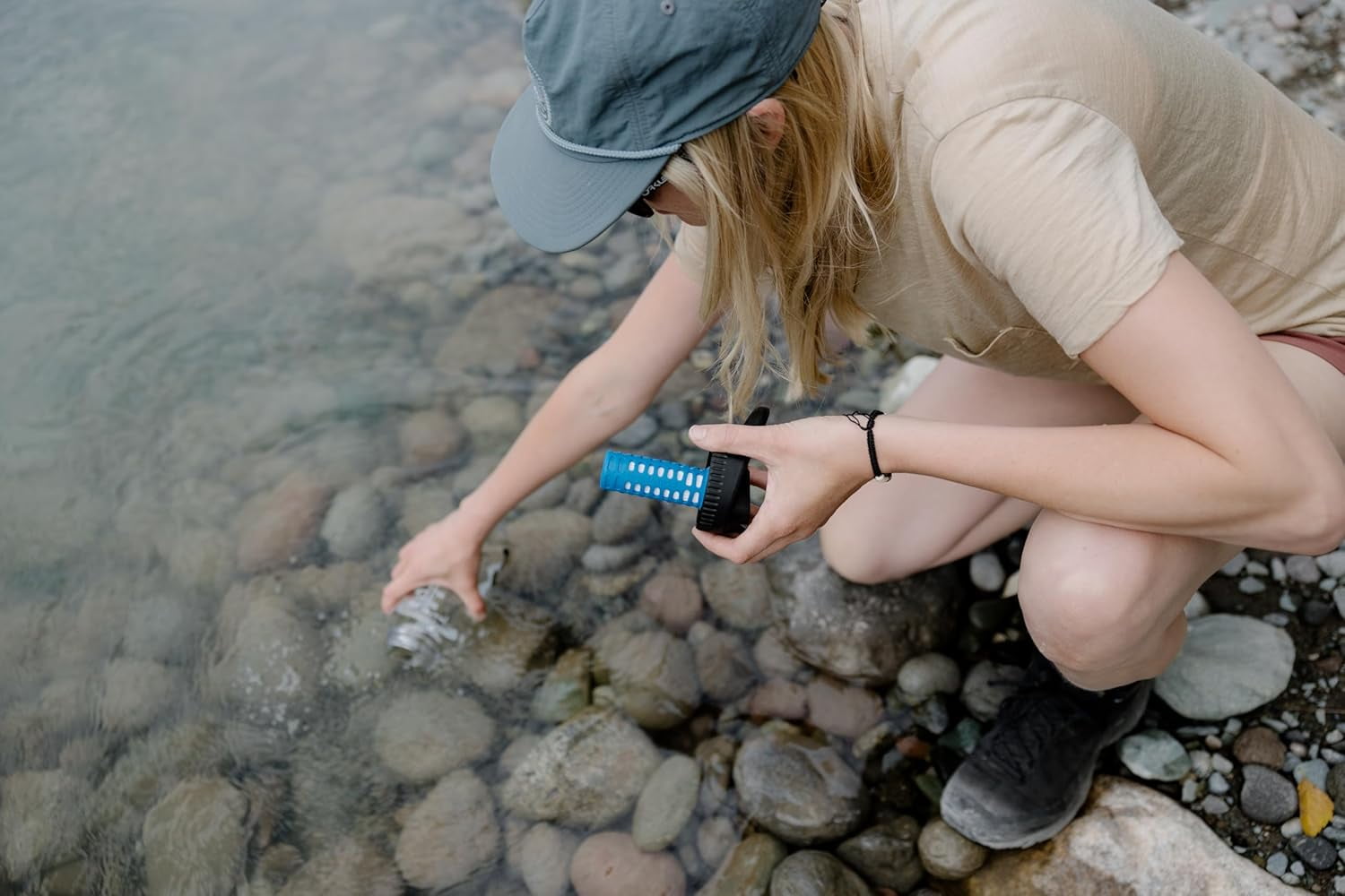 Day Water Bottle Filter for Wide Mouth , Nalgene, and Water Bottles