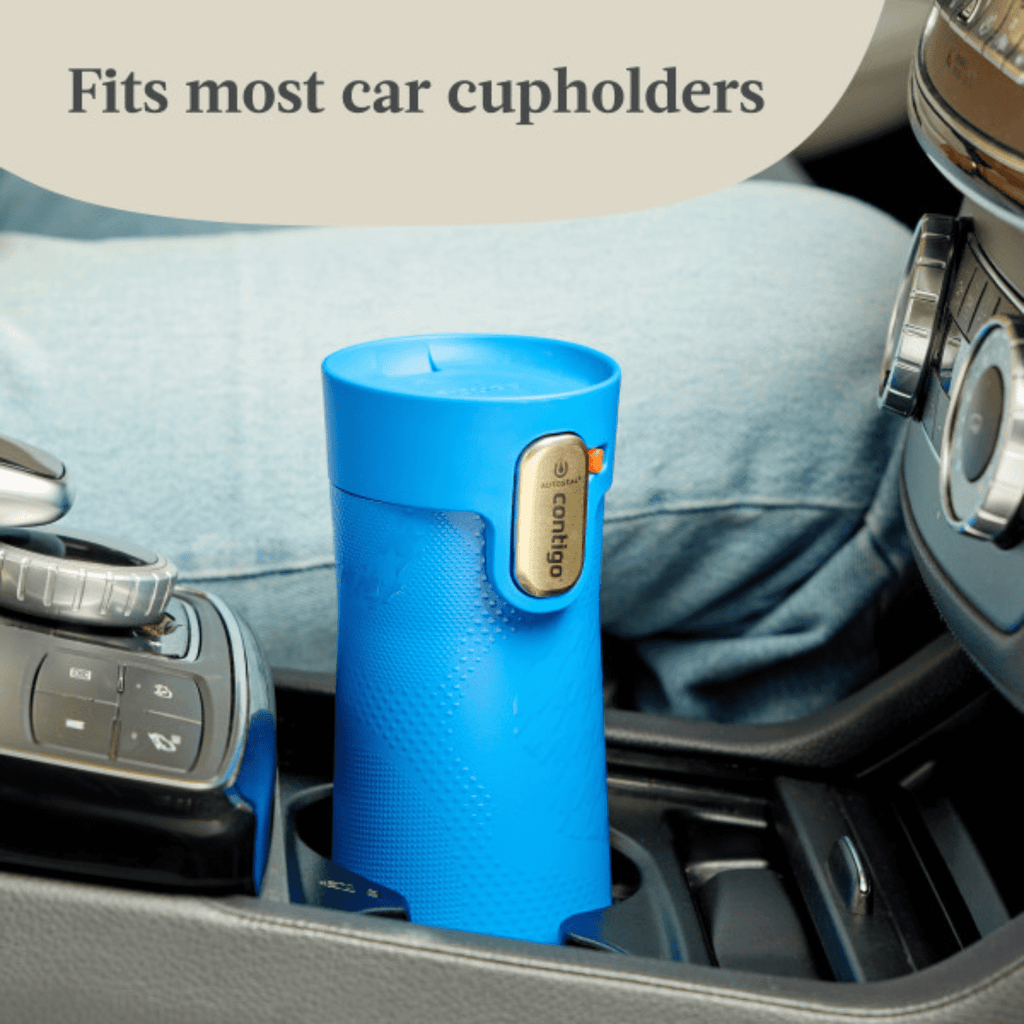 Contigo x Ally Love Autoseal West Loop Vacuum-Insulated Stainless Steel Travel Mug with Easy-Clean Lid, 16 oz, Stellar Jay