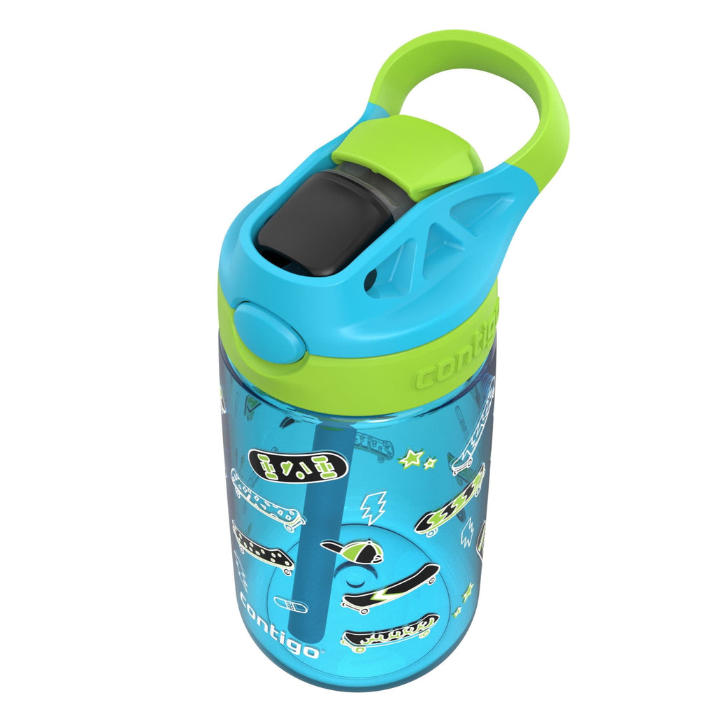 Contigo Aubrey Leak-Proof Spill-Proof Water Bottle, Blue, 14 oz.