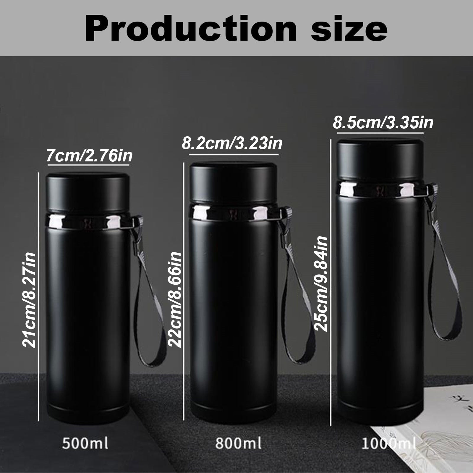 Clearance Items!Ymkly Office Supplies,Vacuum Cup,Water Bottle 32oz 27oz Insulated Stainless Water Bottle Leak Proof Water Flask Keeps Drink Cold And Hot Sport Outdoor La,Contigo Coffee Travel Mug