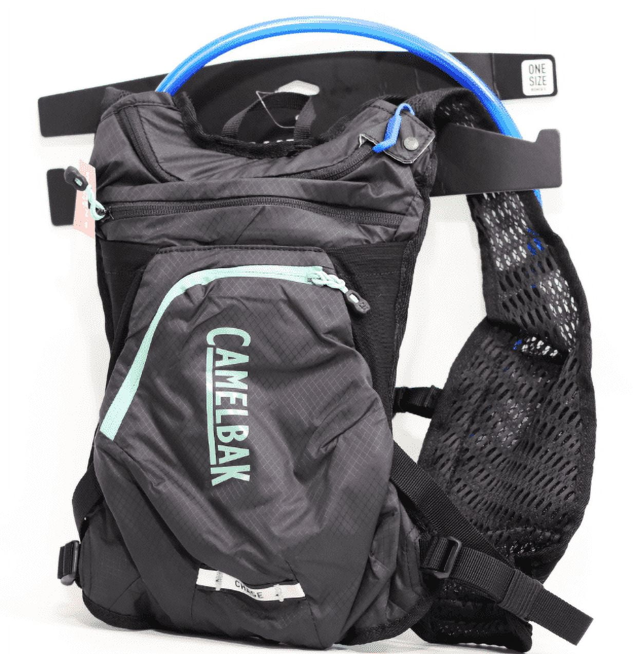 CamelBak Women's Chase Bike Vest 50oz - Hydration Vest - Easy Access Pockets, Black/Mint