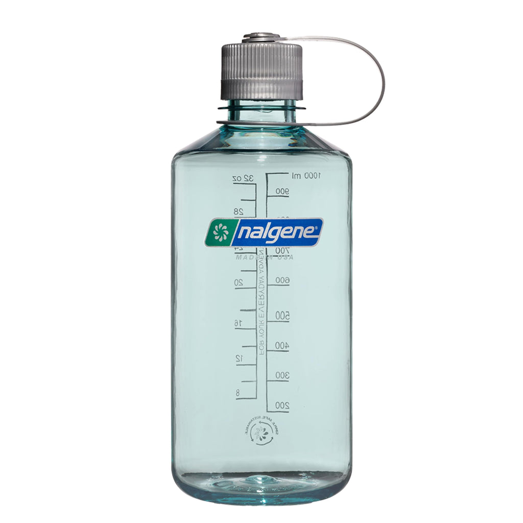 Nalgene Sustain 32 oz Narrow Mouth Plastic Water Bottle