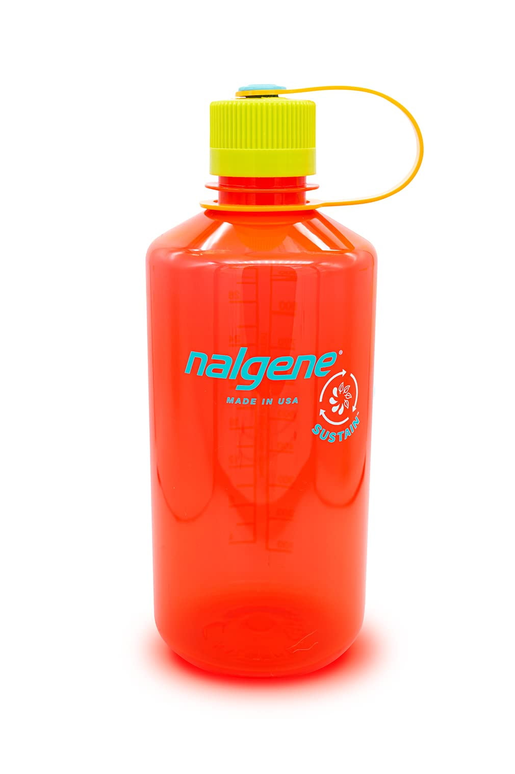 Nalgene Sustain 32 oz Narrow Mouth Plastic Water Bottle