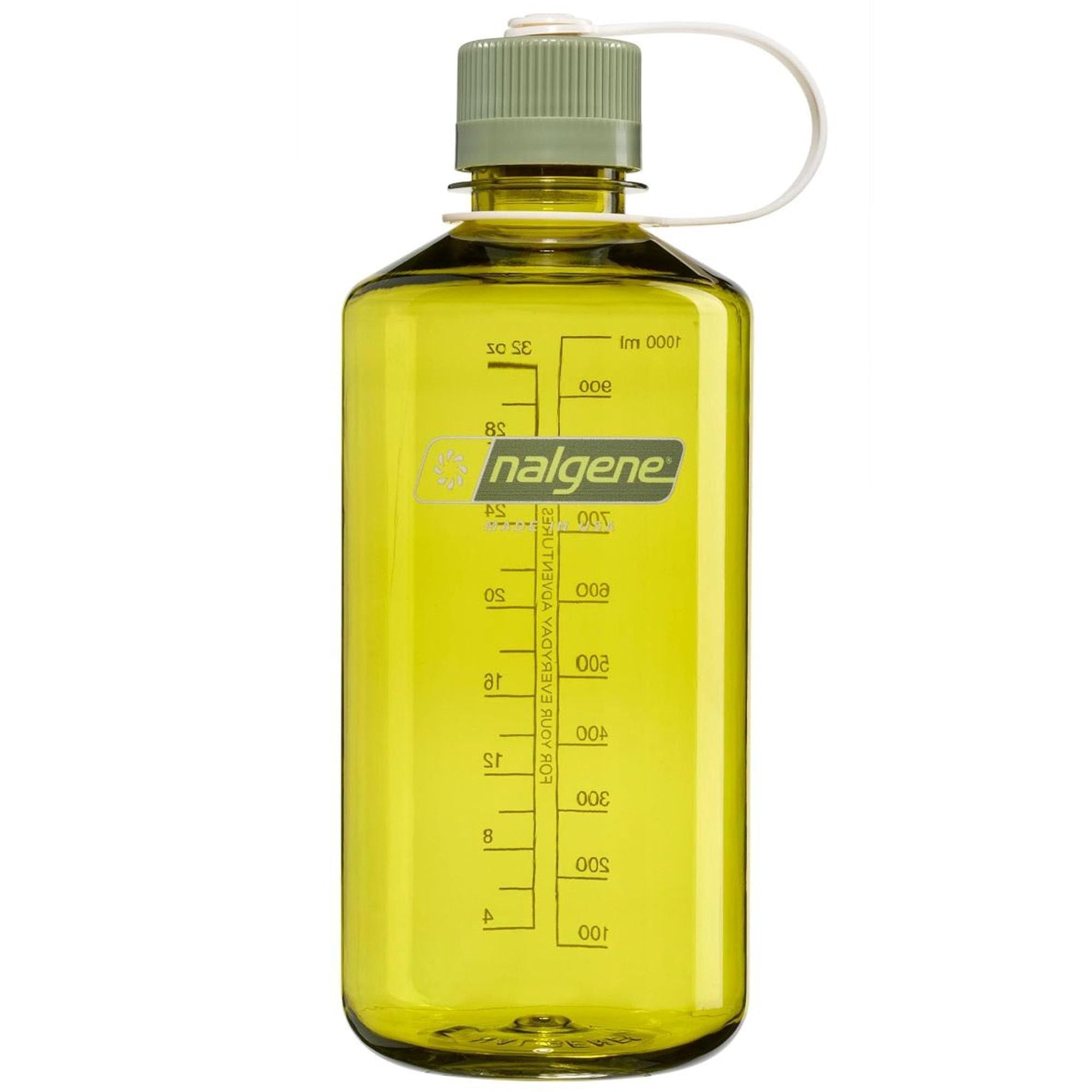 Nalgene Sustain 32 oz Narrow Mouth Plastic Water Bottle