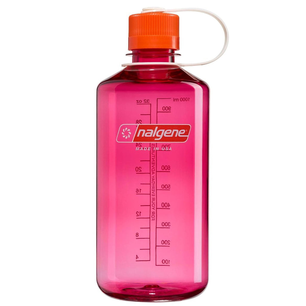 Nalgene Sustain 32 oz Narrow Mouth Plastic Water Bottle