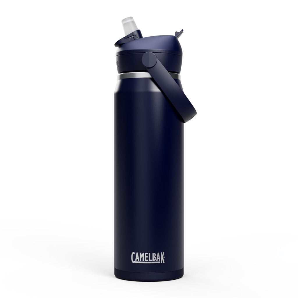 CamelBak Thrive™ Flip Straw Insulated Stainless Steel Water Bottle, 25 oz, Navy