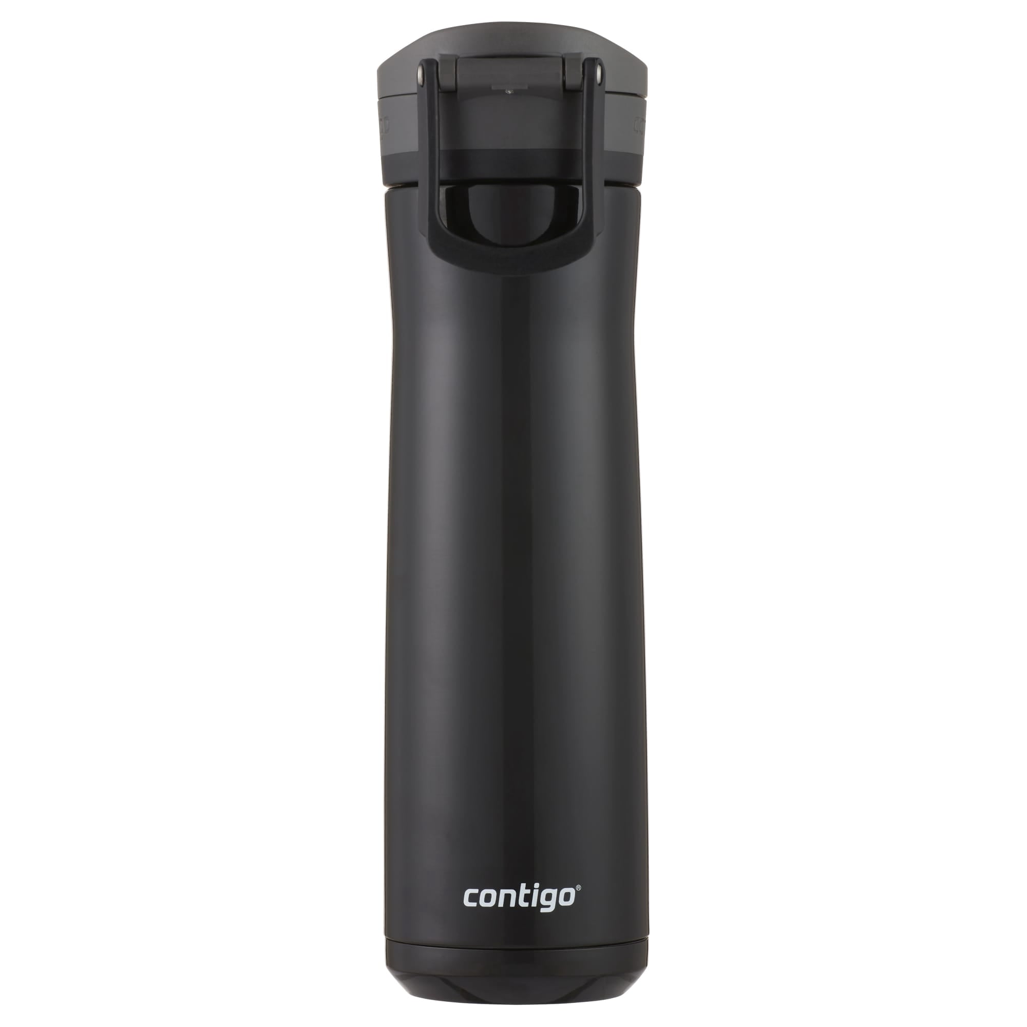Contigo Jackson Chill  Bundle 2 Water Bottles Black 24oz and Pink  20oz with Autopop Lid