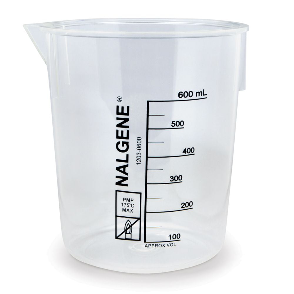 Nalgene Griffin Beaker, Low Form, Polymethylpentene, 600 Ml