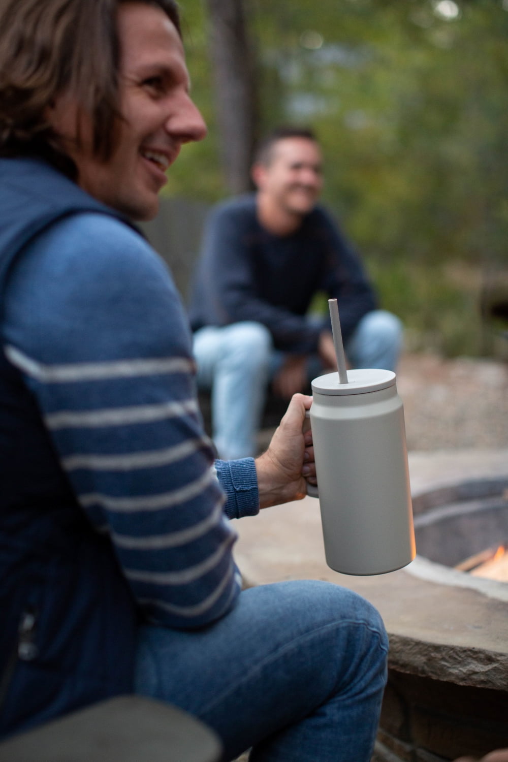 Simple Modern 50 fl oz Insulated Stainless Steel Trek Tumbler with Straw Lid | Midnight Black