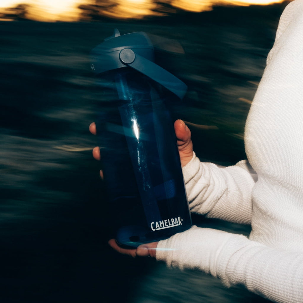 Camelbak Thrive Flip Straw 20oz Water Bottle, Charcoal