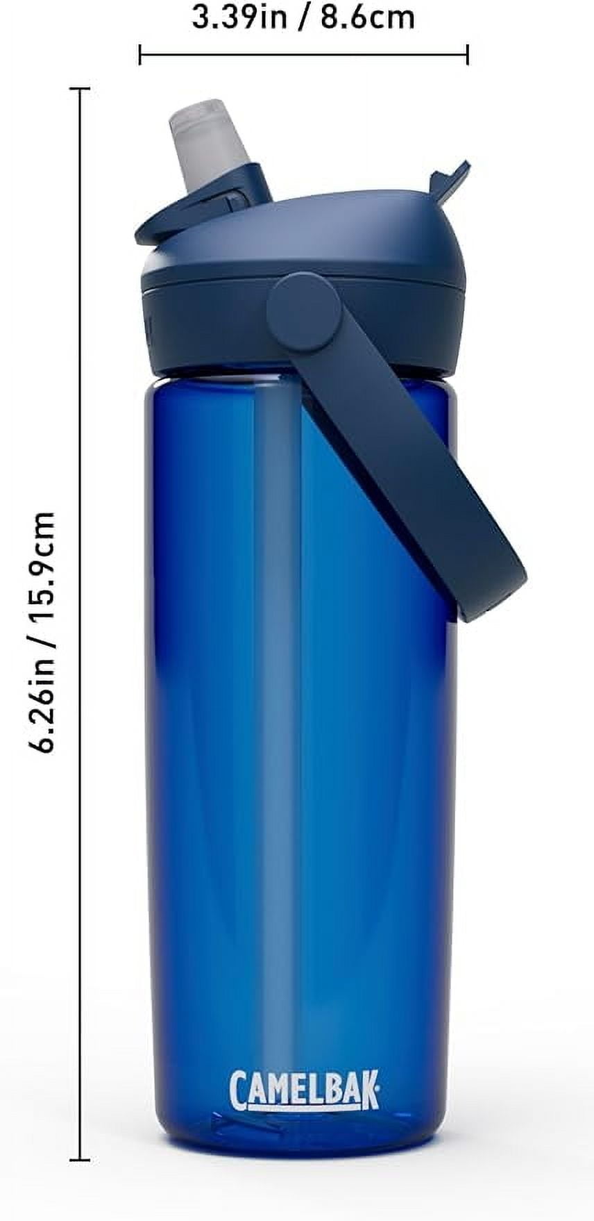 Camelbak Thrive Flip Straw 20oz Water Bottle, Charcoal