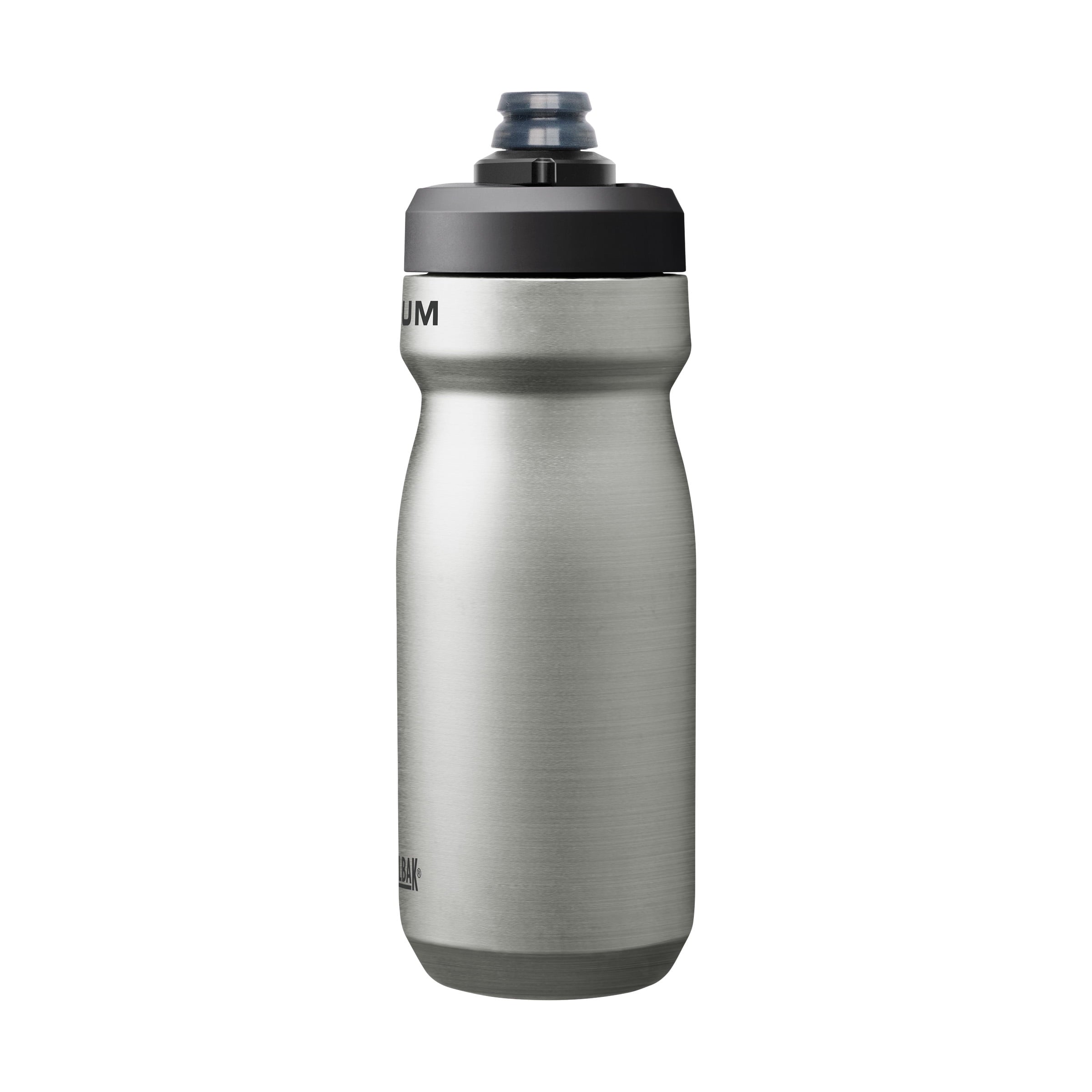 CamelBak Podium 18oz Insulated Stainless Steel Bike Water Bottle, Stainless