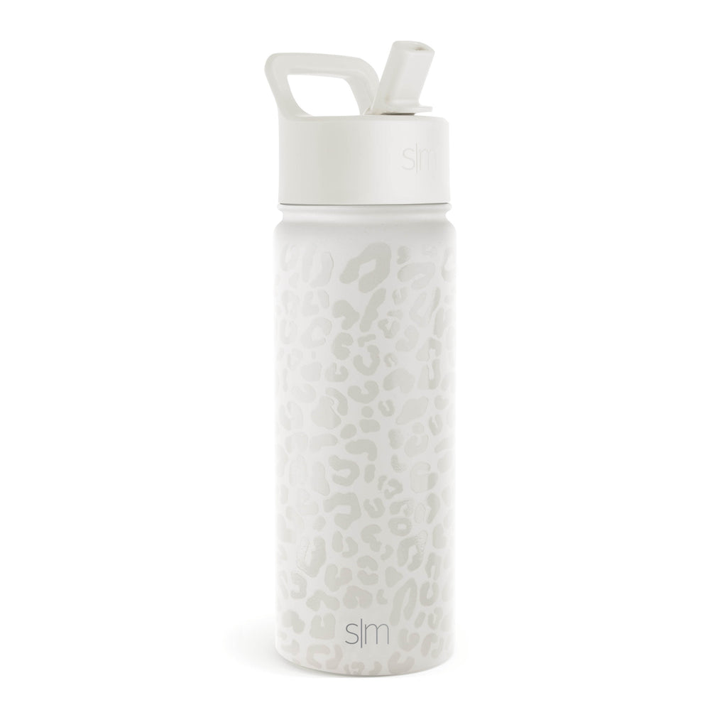 Simple Modern Summit Water Bottle Straw Lid Vacuum Insulated Stainless Steel Bottle | 18 fl oz