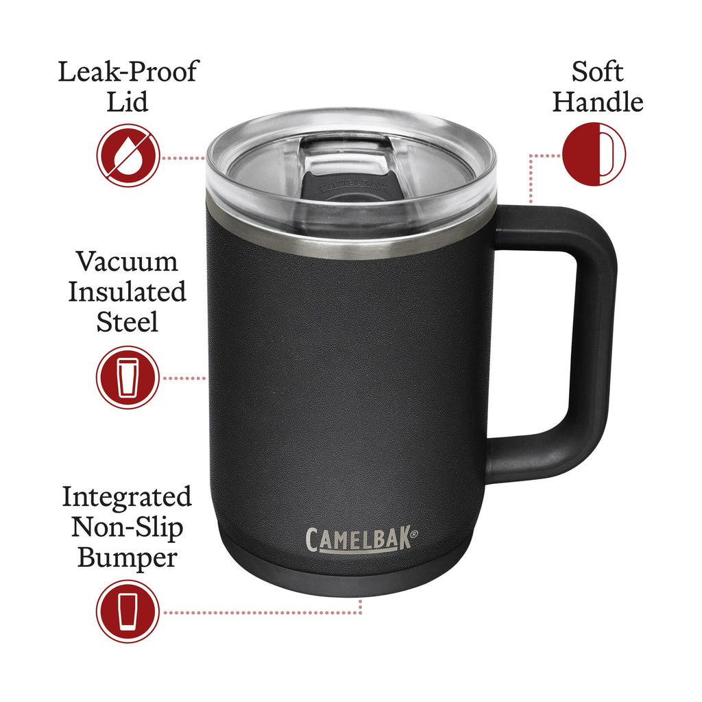 CamelBak Thrive™ Insulated Stainless Steel Mug 16oz, Black