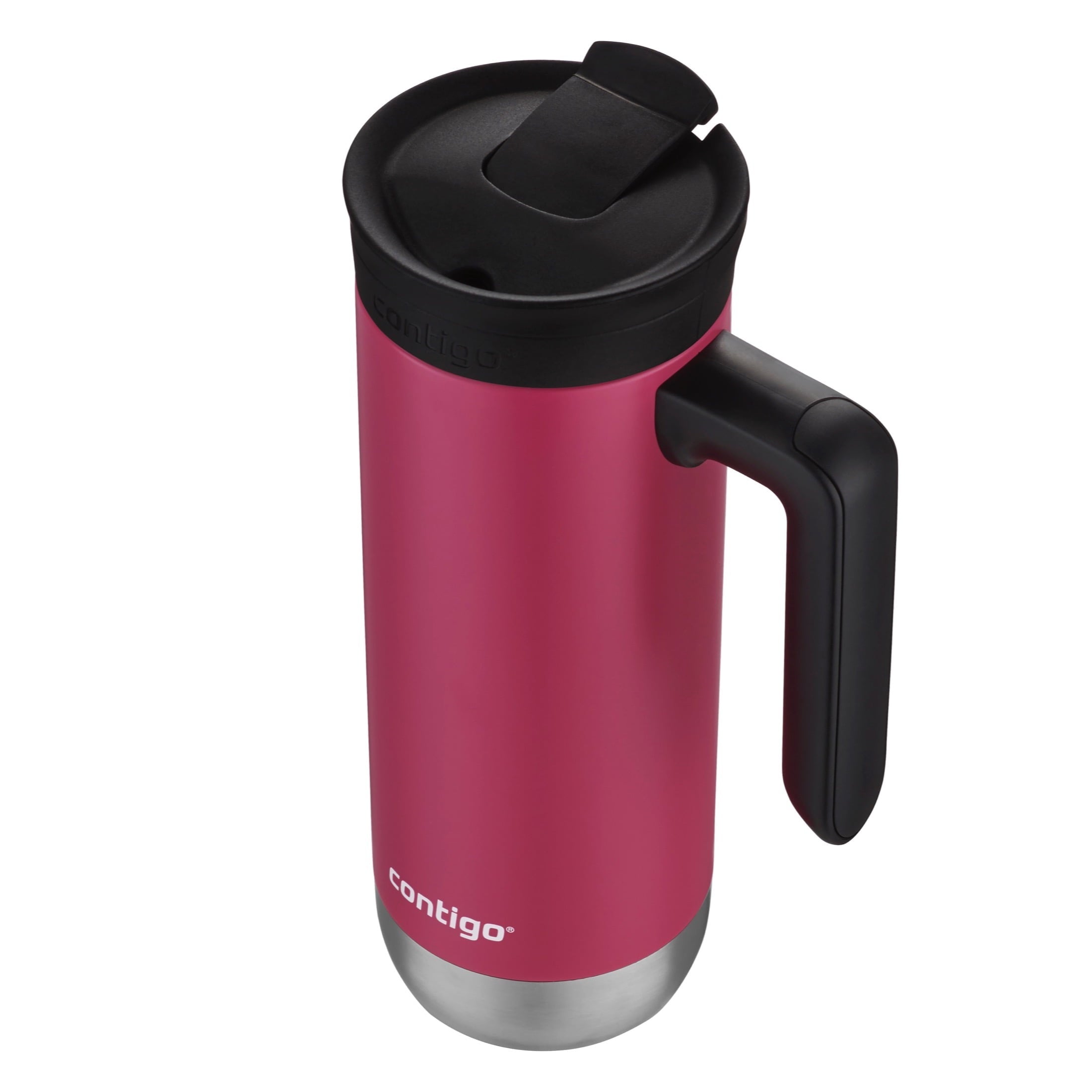 Contigo Huron 2.0 Stainless Steel Travel Mug with SNAPSEAL Lid and Handle in Black, 20 fl oz.