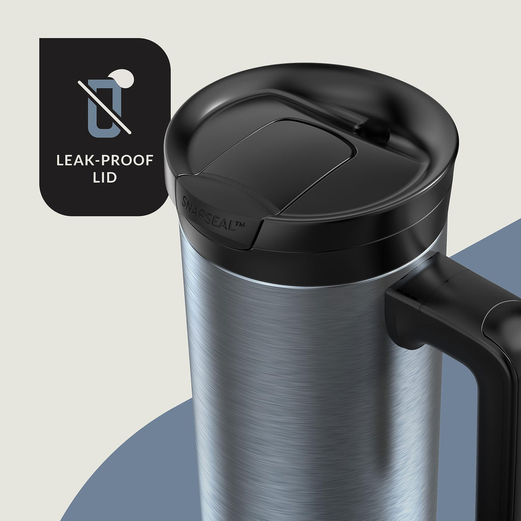Contigo 20 oz. Superior 2.0 SnapSeal Stainless Steel Travel Mug - Dark Ice