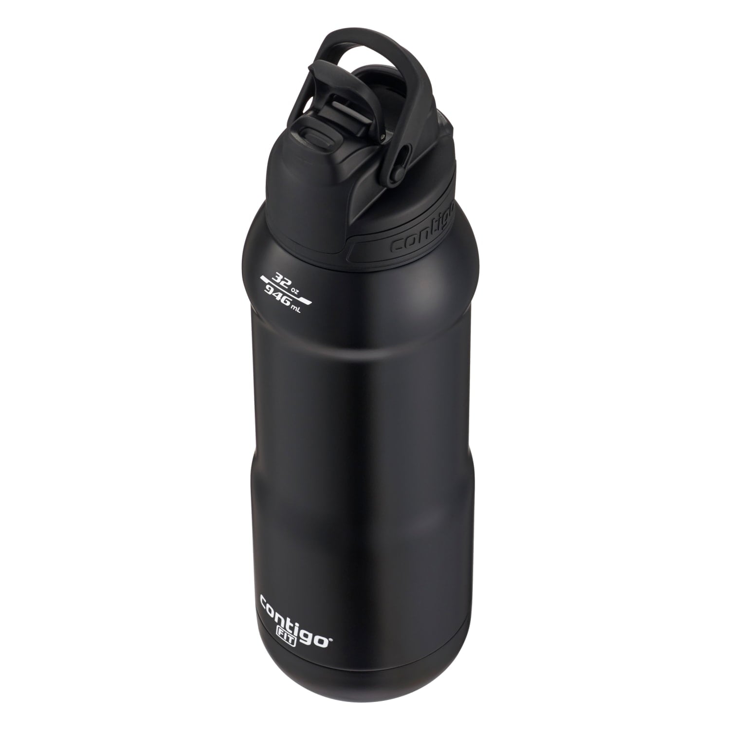 Contigo Fit Stainless Steel AUTOSPOUT Water Bottle with Straw, Blue Amp, 32 fl oz.