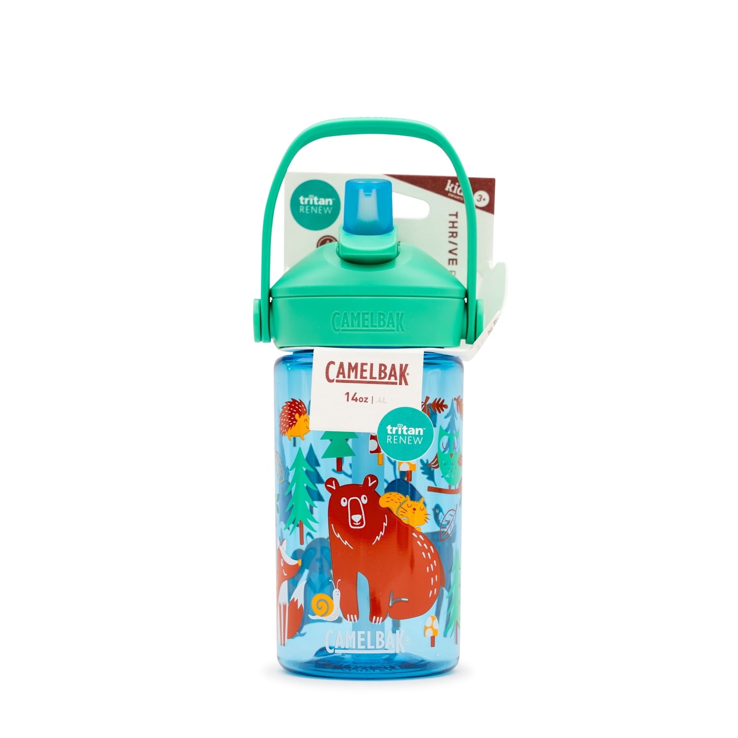 Camelbak Thrive™ Flip Straw Kids 14oz Bottle, Friendly Forest