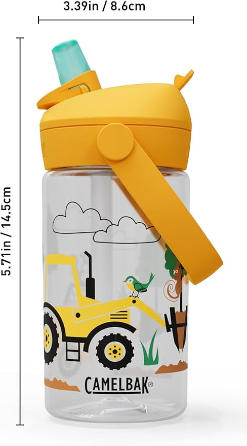 Camelbak Thrive™ Flip Straw Kids 14oz Bottle, Friendly Forest