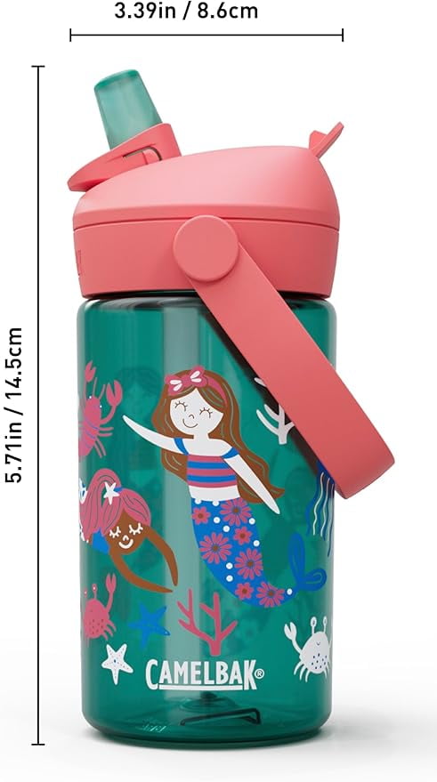 Camelbak Thrive™ Flip Straw Kids 14oz Bottle, Friendly Forest