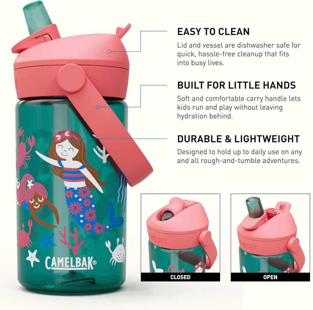 Camelbak Thrive™ Flip Straw Kids 14oz Bottle, Friendly Forest