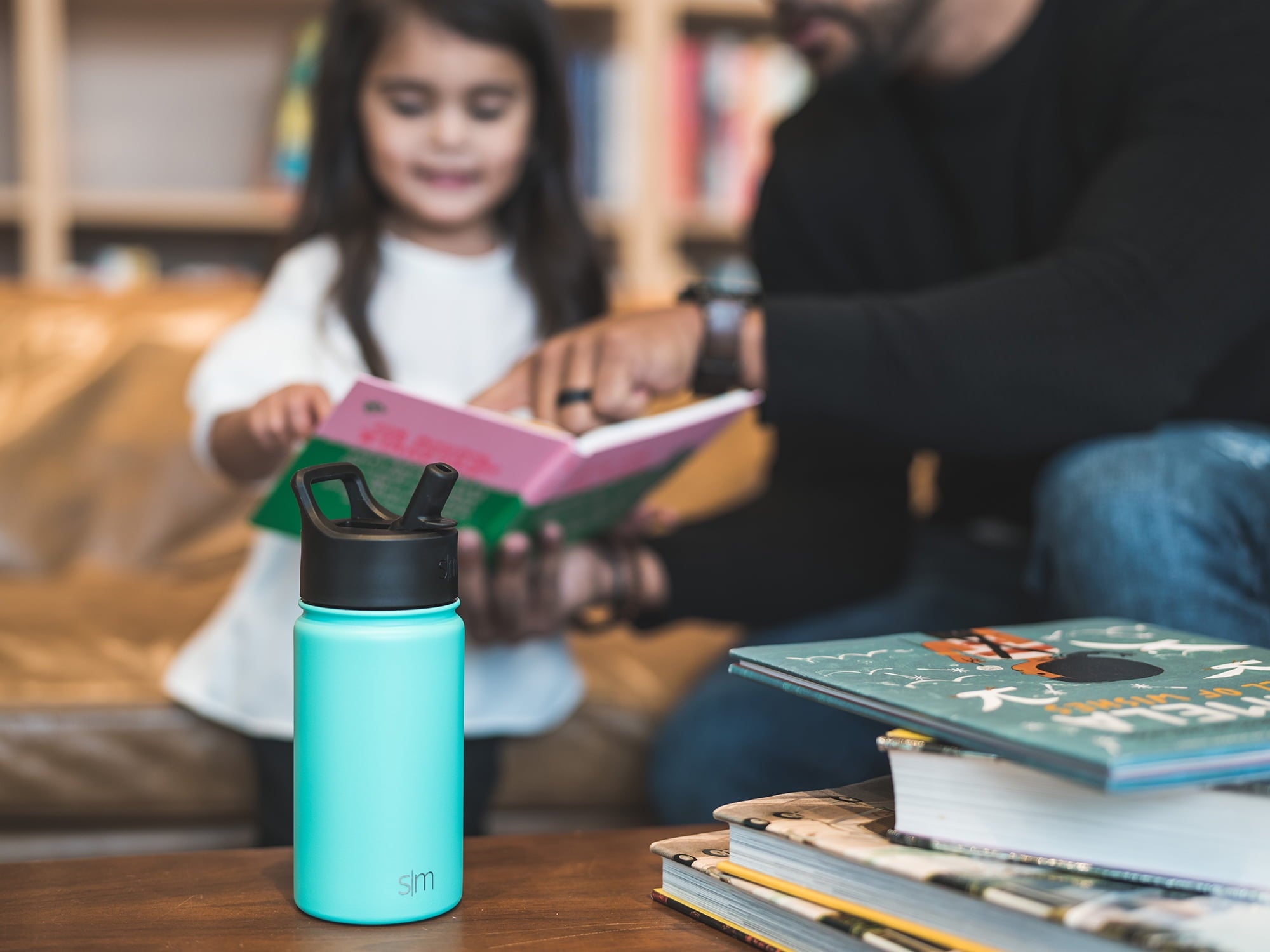 Simple Modern Summit Water Bottle Straw Lid Vacuum Insulated Stainless Steel Bottle | 18 fl oz