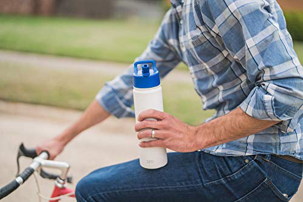 Simple Modern Summit Water Bottle Straw Lid Vacuum Insulated Stainless Steel Bottle | 18 fl oz