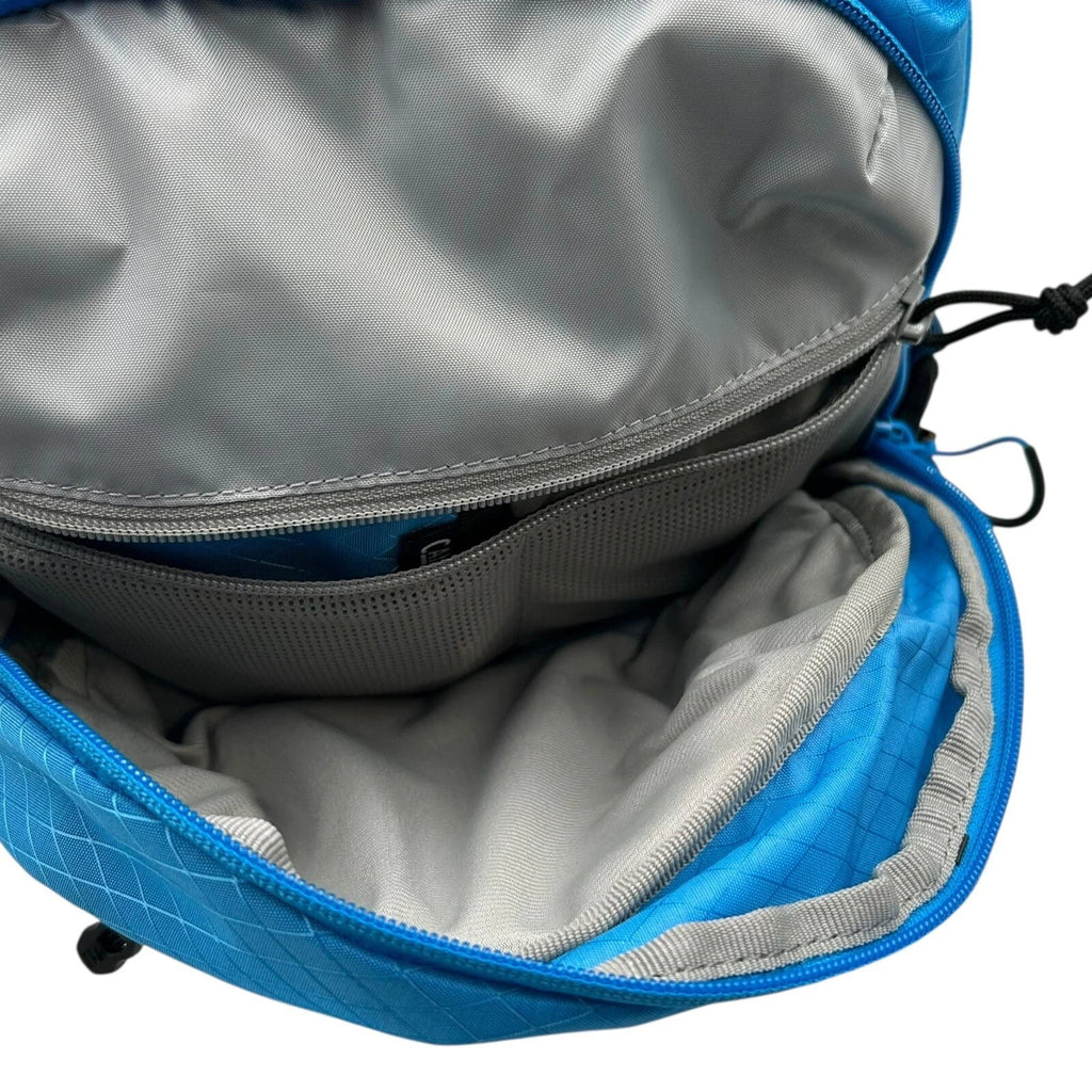 CAMELBAK M.U.L.E Pro 14L Bike Hydration Backpack 100 oz, Ibiza Blue/Orange