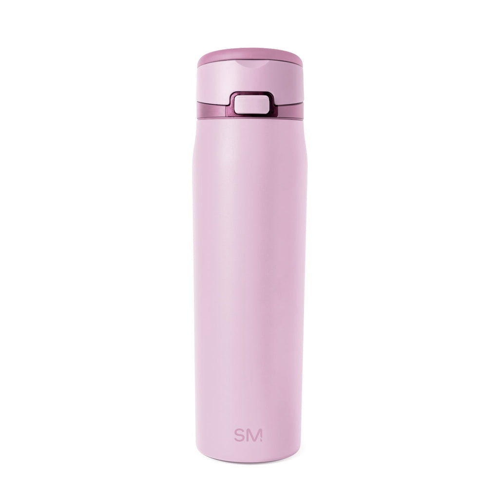 Simple Modern 24oz Mesa Loop Water Bottle with Covered Spout | Pink Champagne